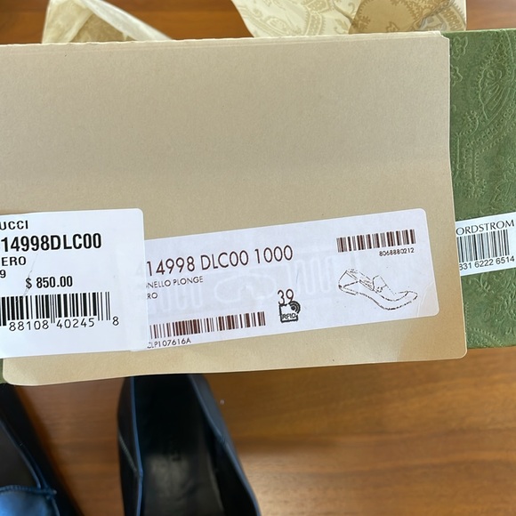 Gucci Brixton Leather Horsebit Loafers size 39 Box - Picture 11 of 13